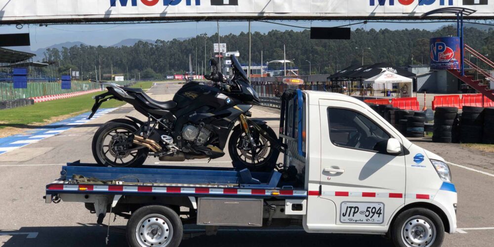 grua para motos en Bogota