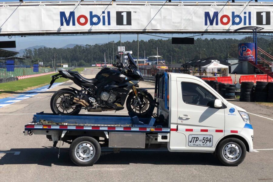 grua para motos en Bogota